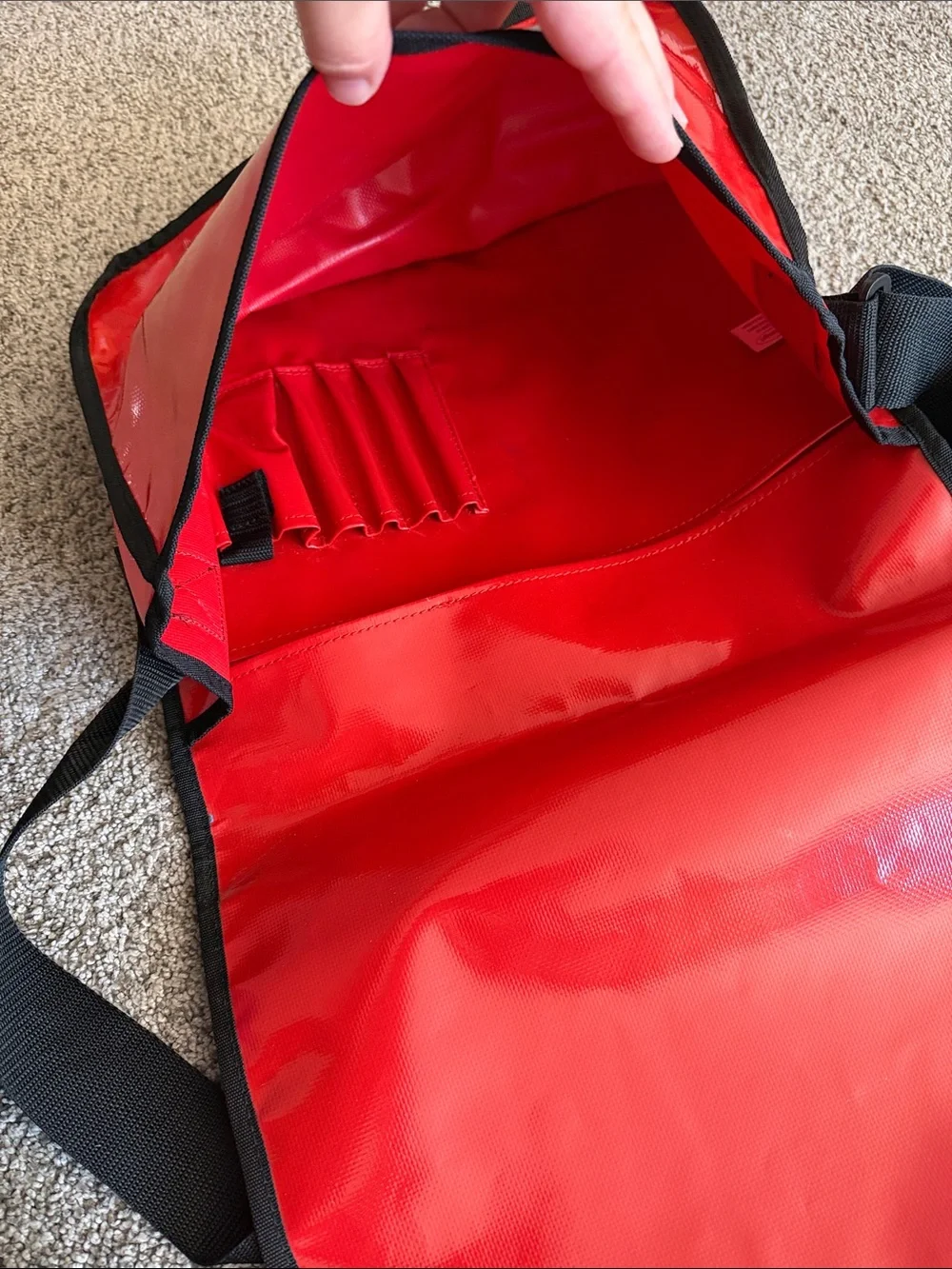 N/A bright red